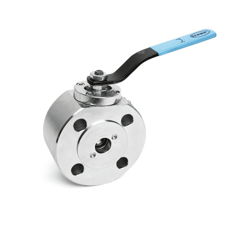 Kurek kulowy kołnierzowy do pary WKC 4a PN40 DN 20