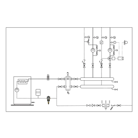Separator CALEFFI DIRTMAG®, 3 bar / 90'C, 28mm, z wkładem magnesowym
