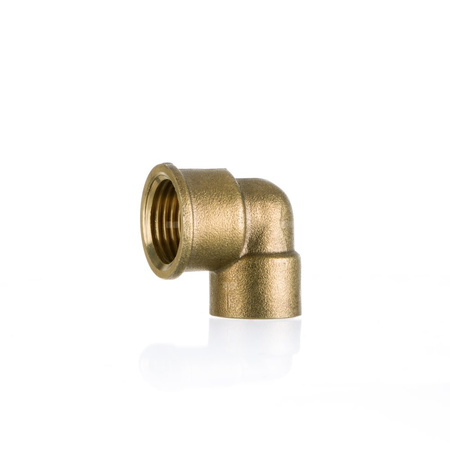 Kolano przejściowe FITTING STANDARD mosiądz 22 x 3/4'' (GW)