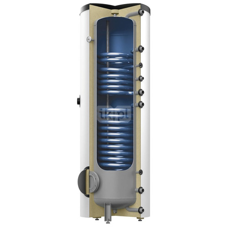 Pojemnościowy podgrzewacz wody Storatherm Aqua Solar AF 300/2S_C 2 wężownice, biały, klasa energetyczna C