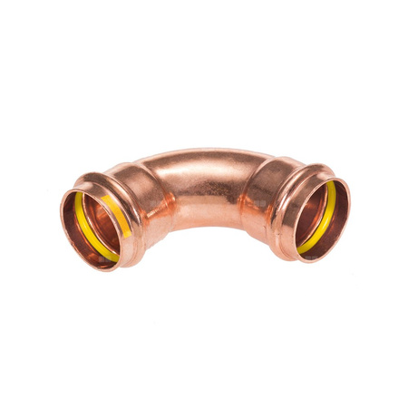 Łuk dwukielichowy 90' IBP PG 5002 do gazu, Cu, 12 mm (ML)