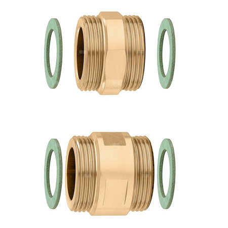 Para złączek z uszczelkami do stosowania z grupami serii 182 i rozdzielaczami serii 670 i 671 1 1/4" GZ x 1 1/4" GZ