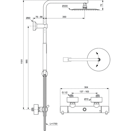 CERATHERM T125 SYSTEM NATR. EXPSD CHR