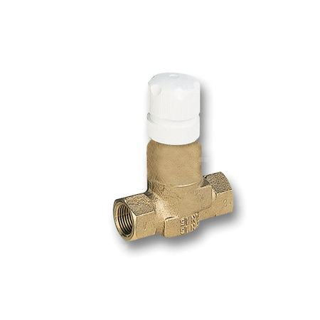Zawór przelotowy, gw. wewnętrzny, 1/2", kv=1,0