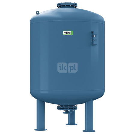 Ciśnieniowe naczynie przeponowe do wody użytkowej Refix DE 4000 DN 150 10 bar / 70 st.C niebieskie