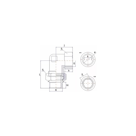 Złączka UNIPAK 0R4980146, 1'' (GW x GZ)