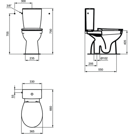 E/VIT KOMPAKT 4.5/3 NC S&C WHT (C)