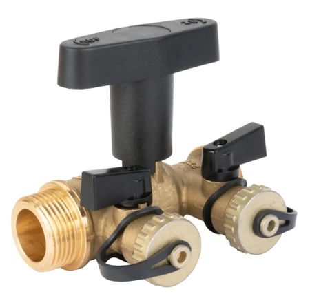 Zawór serwisowy do napełniania i płukania instalacji AFC, G1" -AFRISO