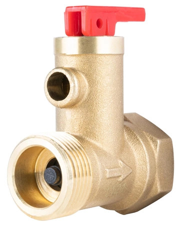 Zawór bezpieczeństwa do elekt.podgrzew.wody AF8, 6,7 bar, G3/4" x Rp3/4"-AFRISO