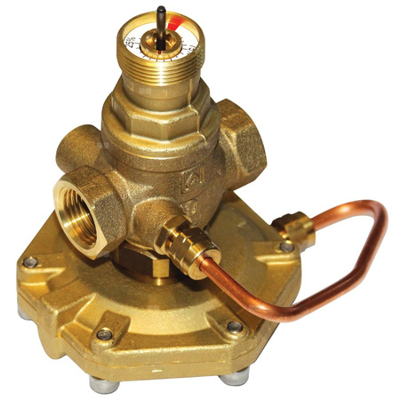 Regulator przepływu HERZ 4206 R mosiądz DN 50 Gwint wewnętrzny PN16