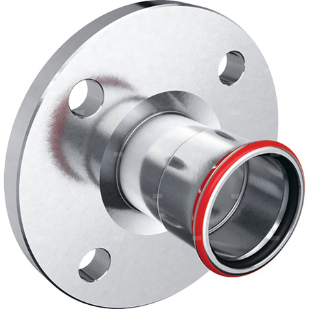 Kołnierz zaciskowy GEBERIT Mapress C-Stahl przejściowy stal (ocynk) DN 50 (54 mm) PN 10/16