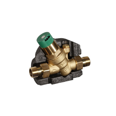 Regulator ciśnienia do ciepłej wody do temp. 80 st.C (krótko 95 st.C), ze śrubunkami 11/2”