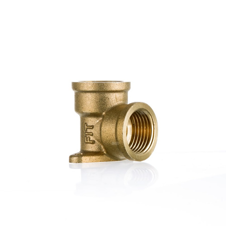 Kolano z łapami FITTING NORMAL mosiądz 1/2'' x 1/2'' (GW)