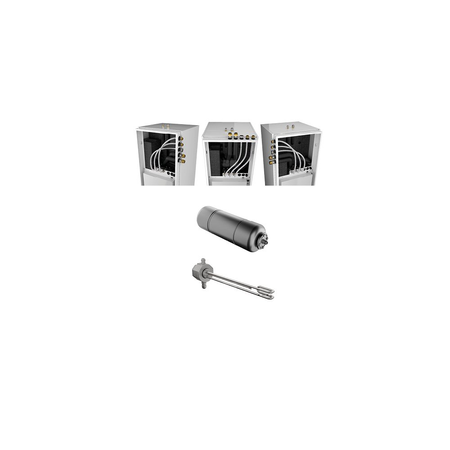 Pakiet - Pompa ciepła powietrzna powietrze-woda monoblok ARISTON NIMBUS COMPACT M NET R32 3.5 kW 230 V + Moduł naścienny Sensys Net z łącznością Wi-Fi