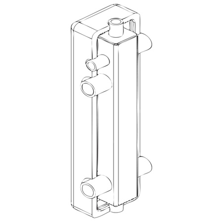 Sprzęgło hydrauliczne izolacją GZ 6/4" 4,5 m3/h