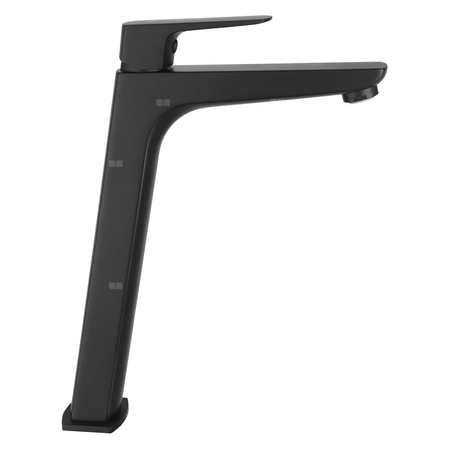 Bateria umywalkowa nablatowa FERRO VITTO VerdeLine, czarny