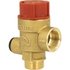 Zawór przelewowy AFRISO MS z wyjściem na manometr mosiądz 1,5 bar GZ x GW 1/2'' x 3/4''