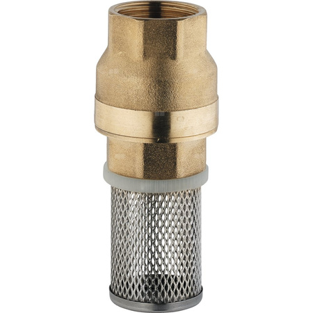 Zawór zwrotny HERZ z filtrem - DN 25, Gwint wewnętrzny