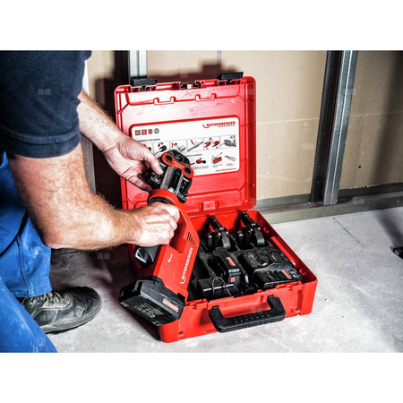 Zaciskarka ROMAX COMTT PB-SET SV12-14-16, 1X2AH, EU