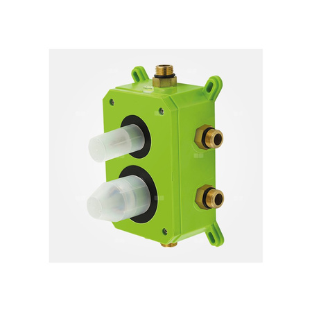 Bateria podtynkowa FERRO ALGEO BOX 2-funkcyjna, kolor chrom