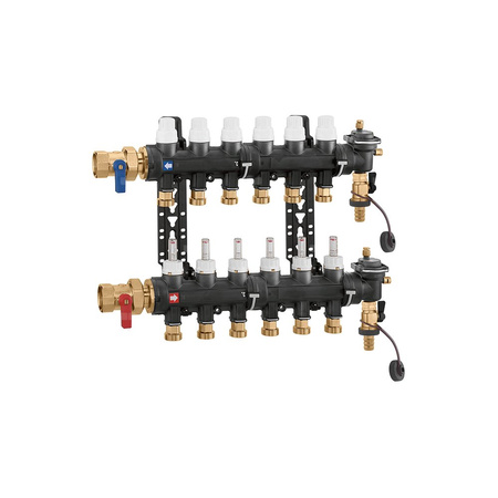 Zespół rozdzielaczy bez skrzynki 1" GW, ilość wyjść 14