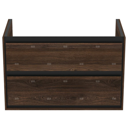 C.AIR SZAFKA UM 80X44 SLKBLK&WOOD 2 DRWR