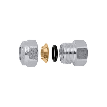 Złączka z gwintem wewnętrznym, wykończenie: chrom F. 1/2"-10CR