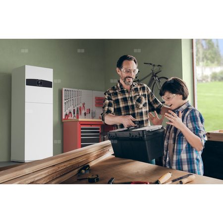 Pakiet - Pompa ciepła powietrze-woda split ARISTON NIMBUS COMPACT 120 S-T NET R32 9.5 kW 400 V + Moduł naścienny SENSYS HD + Zasobnik c.w.u. 180 l (zintegrowany) + Moduł komunikacji internetowej (aplikacja Ariston Net)