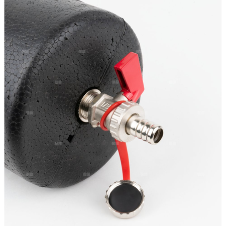 Sprzęgło hydrauliczne ocieplone BLH 801, 70 kW, 4x GW G1'', 4x GW G1/2'' odpowietrznik automatyczny, zawór spustowy, termometry