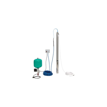 Pompa głębinowa 1-fazowa WILO Sub TWU 3-0130-Plug&Pump/DS częstotliwość 50 Hz, moc 0.75 kW 5.85 A, prędkość obrotowa 2900 obr/min