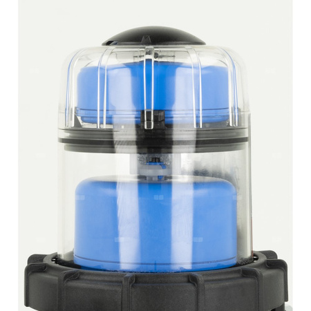 Filtr olejowy AFRISO FloCo-Top-2CM MS-5zintegrowany z odpowietrznikiem fi 3/8''/3/8'' GW x GZ, z wkładem opticlean, maks. przepływ 100 l/h