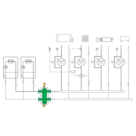 Sprzęgło hydrauliczne 1"