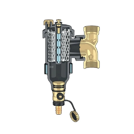 DIRTMAGPRO® - Separator zanieczyszczeń z podwójnym magnesem O 28