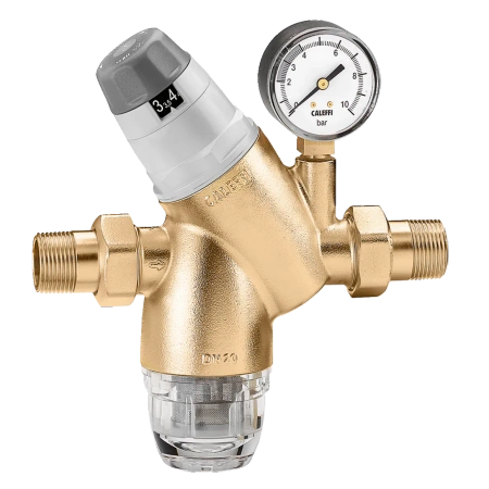 Reduktor ciśnienia z manom.z filtrem 1-6 bar. 3/4" /5 -CALEFFI