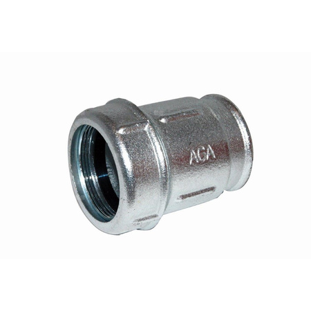 Złączka zaciskowa na bosy koniec rury stalowej oraz niebieskiej (PE) z gwintem wewnętrznym, Rozmiar: 1"