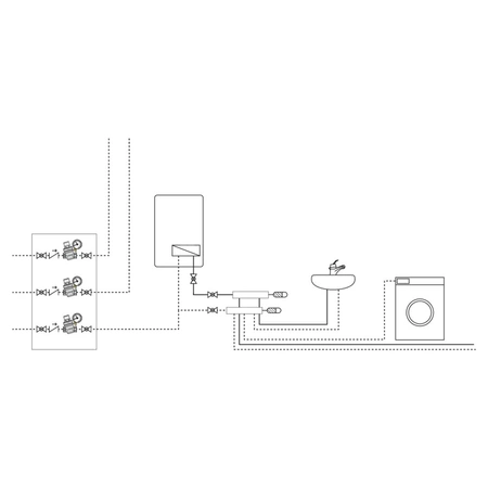 Regulator ciśnienia – wersja skośna 1/2"