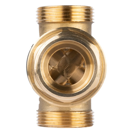 Zawór regulacyjny termostatyczny do wody ciepłej AFRISO ATM 881 mosiądz GZ 1 1/4'', DN 25, zakres temp. 20-43'C, Kvs 4.2 m3/h, maksymalna temperatura 90'C, maksymane ciśnienie 10 bar