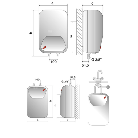 Podgrzewacz ARKSH 5U EU