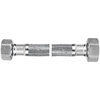 Wąż przyłączeniowy elastyczny FERRO z oplotem (stal), GW x GW, 3/4'' x 3/4'', długość 30 mm
