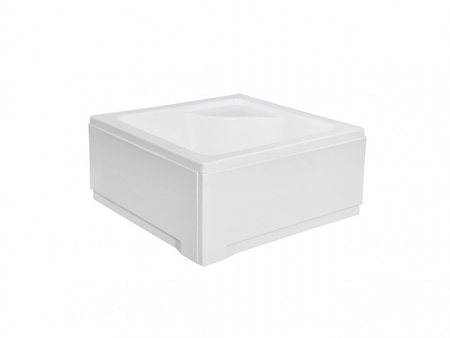 Brodzik głęboki z siedziskiem IGOR kwad.90x90x24 -BESCO