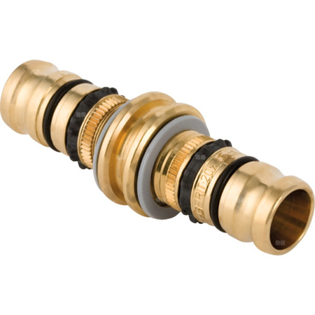 Złączka GEBERIT Mepla, mosiądz, DN 20 (końcówka wciskowa x końcówka wciskowa)