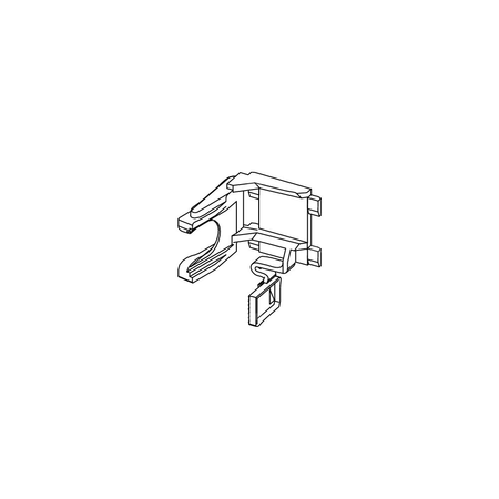 Wieszak do zaworu pływakowego F1 (17 mm, 3/8'') TECE profil