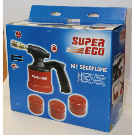 Palnik Segoflame 360º 1925ºC+ 3 x Nabój gazowy C200