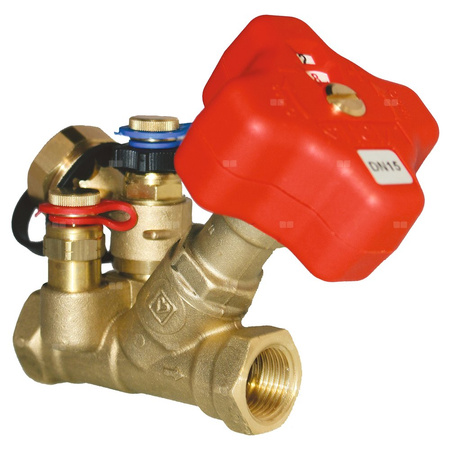 Zawór regulacyjno-pomiarowy HERZ STRÖMAX 4017 ML mosiądz, DN 32 Gwint wewnętrzny x Gwint wewnętrzny, 13.3 Kvs