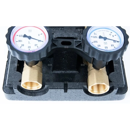 Grupa pompowa AFRISO PrimoTherm 180-1 DN 25 WP GZ x GW 1 1/2'' x 1'', z izolacją, z pompą obiegową Wilo Para SC 25/6