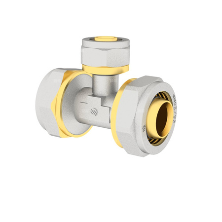 Trójnik ARCO mosiądz 26x3 x 20x2 x 26x3 Eurokonus