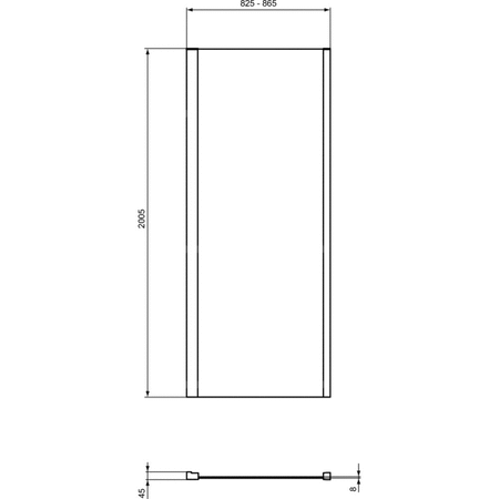 IS I.LIFE S.PANEL 85 UNHAND IC BRT/SC