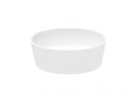 Umywalka UNIQA nadblatowa biała połysk +klik-klak 32x46x17 -BESCO