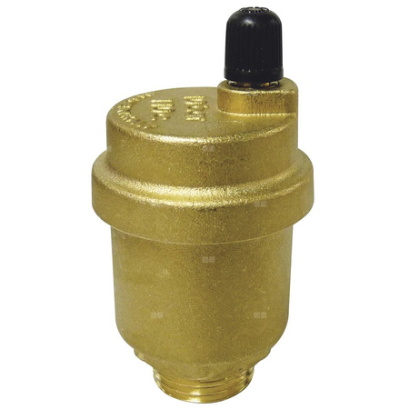 Odpowietrznik automatyczny FERRO bez zaworu stopowego GZ mosiądz fi 3/8''