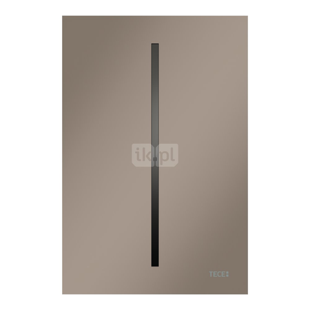 Przycisk spłukujący do stelaża do pisuaru (Elektroniczny) TECE TECEfilo, kolor beżowo - brązowy (castoro ottawa)